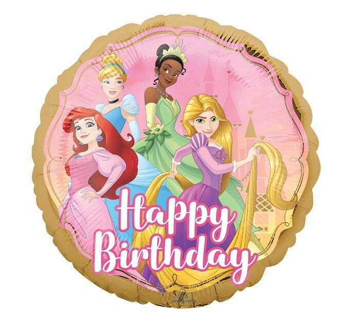 Anagram Balloons DISNEY PRINCESS ONCE UPON A TIME HAPPY BIRTHDAY 18" ROUND
Regular price