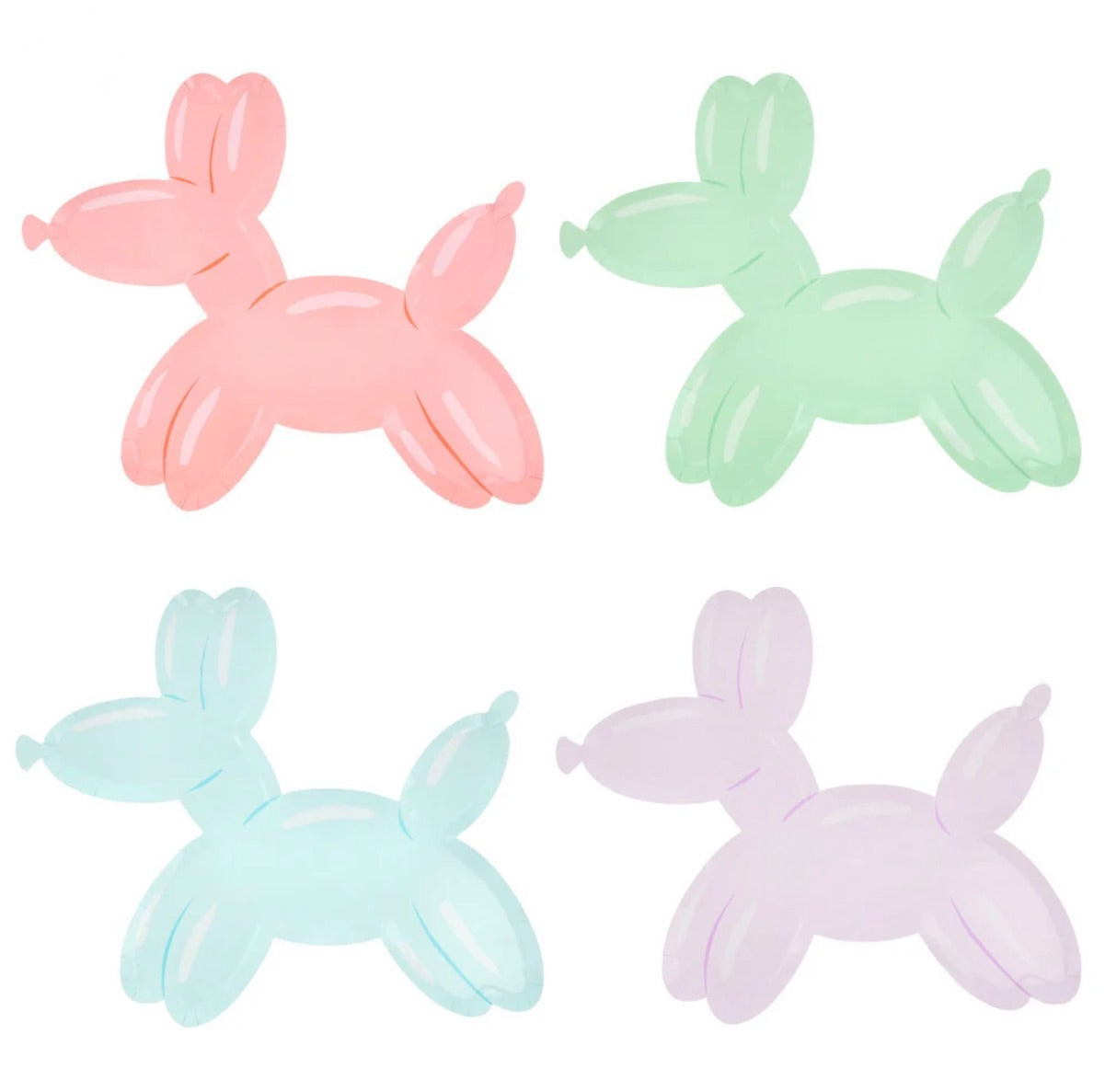 BALLOON DOG PLATES BY MERI MERI