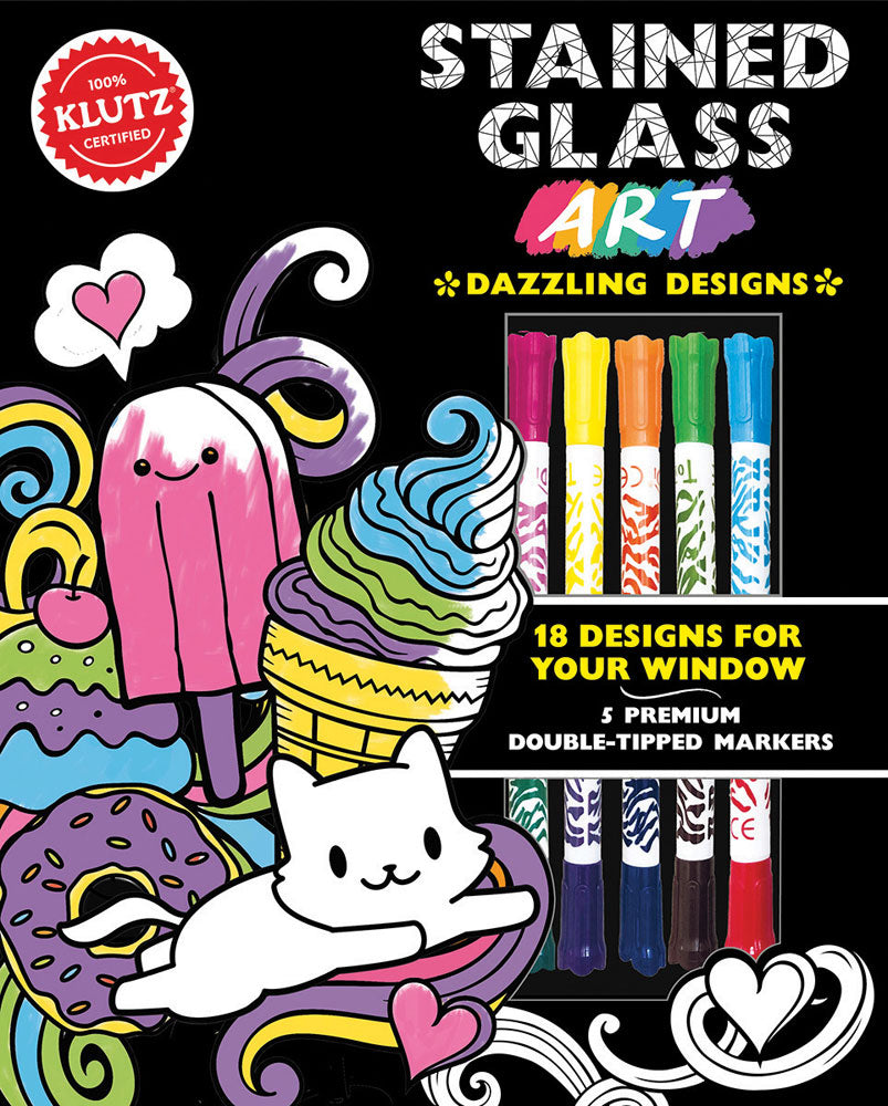 Klutz - Stained Glass Art: Dazzling Designs