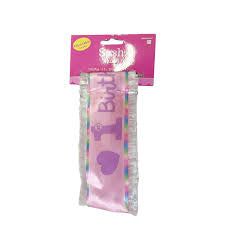 1st birthday sash