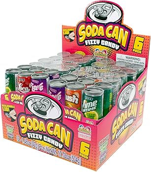Soda can candy