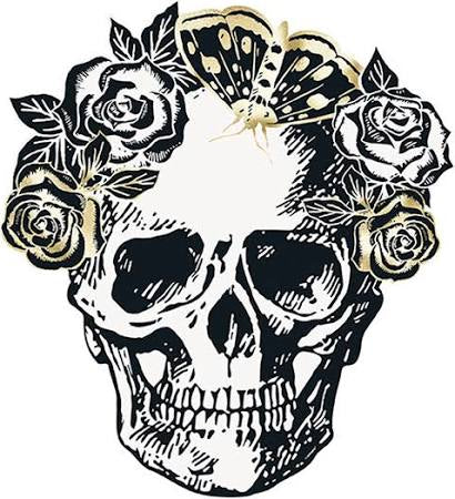 Skull placemat