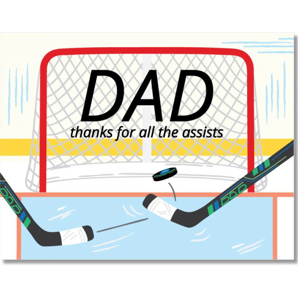 Dad thanks for all the assists