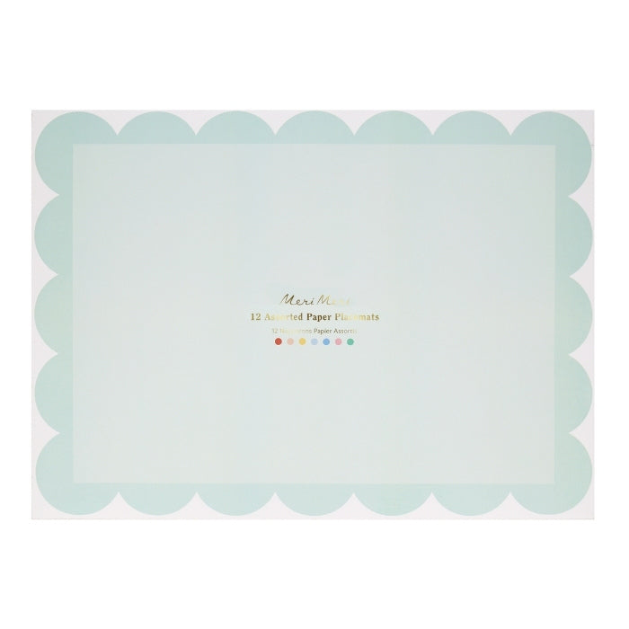Meri Meri pastel placemat