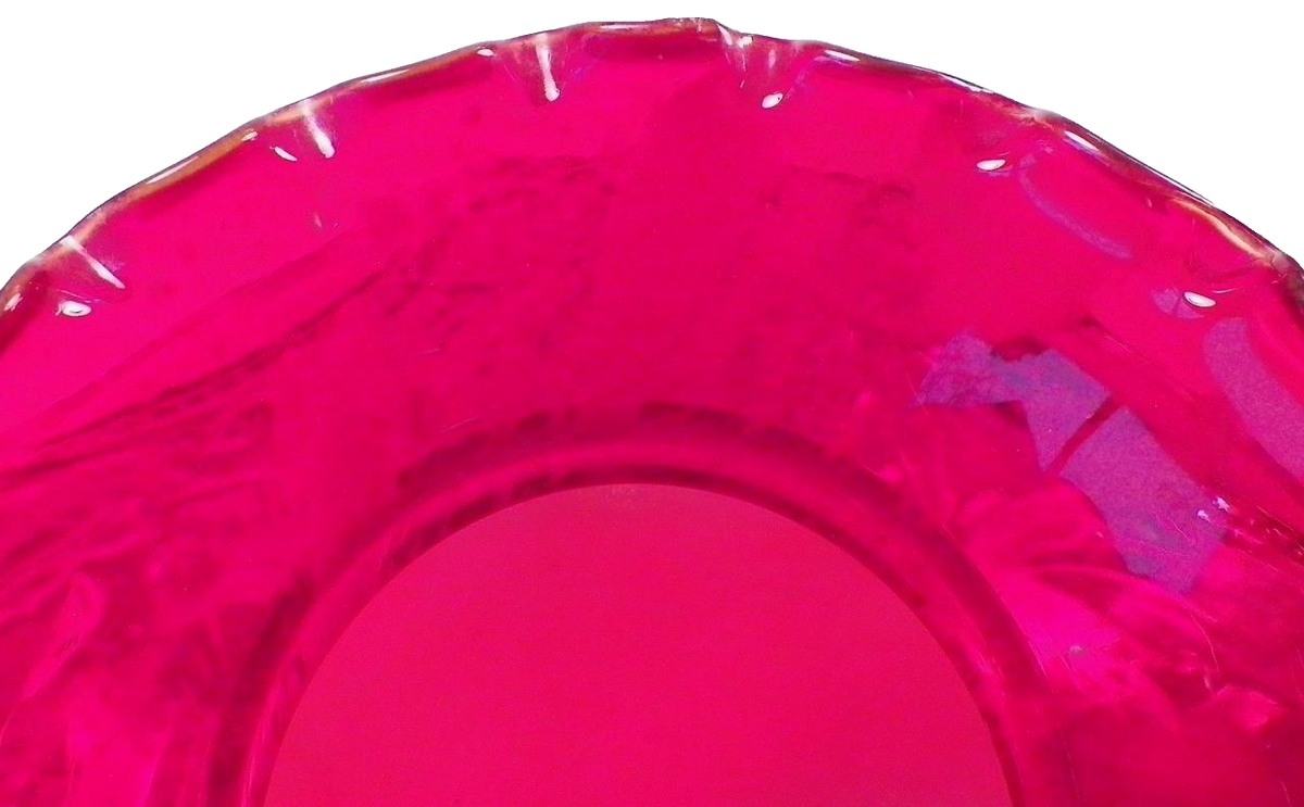 Plastic plates - pink 4ct