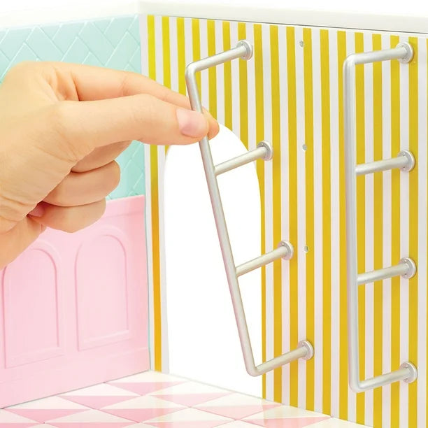 Make It Mini Spaces™ Ice Cream Shop, Building Set, Customize, DIY Crafts, Rooms, Hobby, Collectors, Display, Gifts, 8+