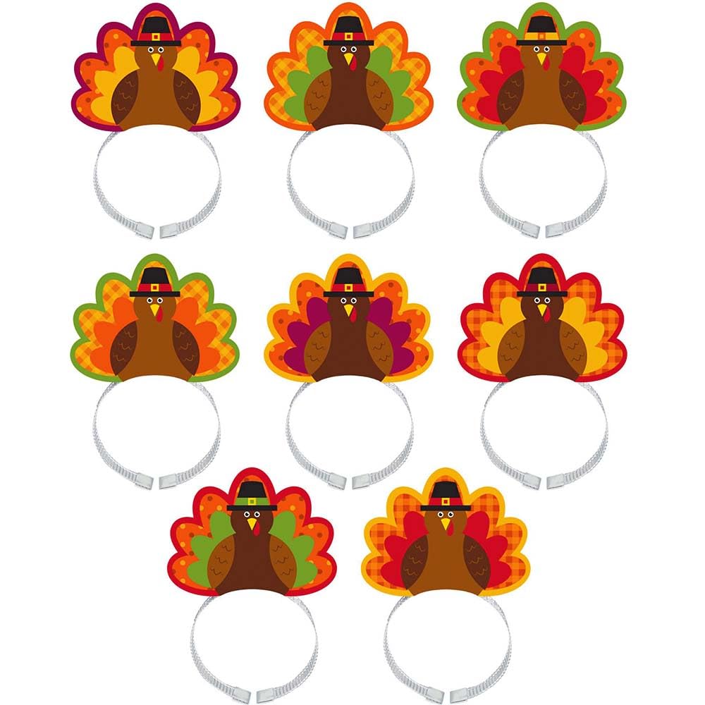 Turkey headbands multi pack