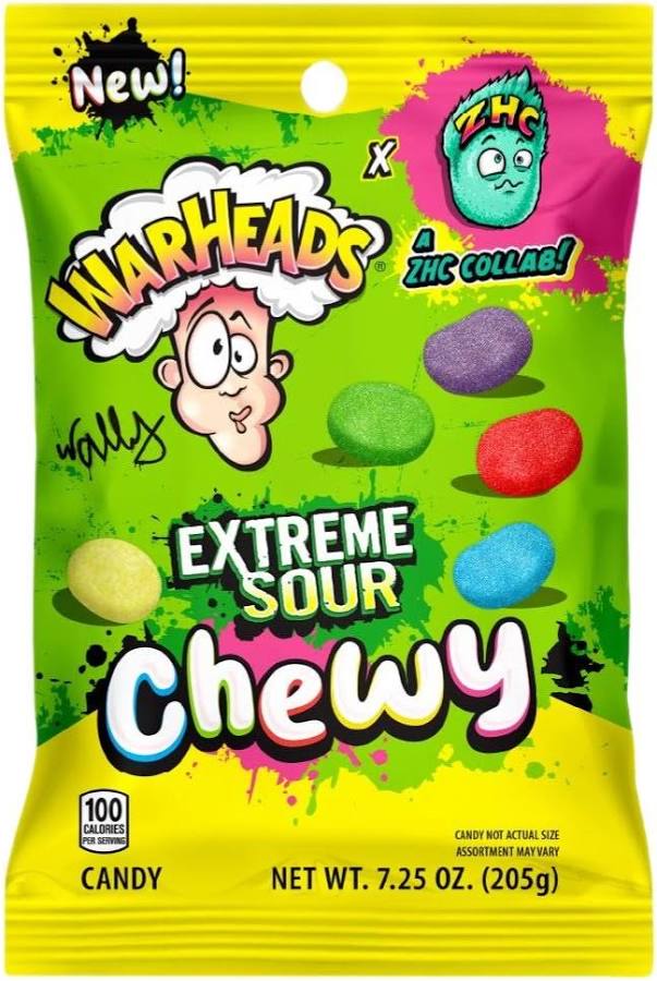 Warhead extreme sour chewy 