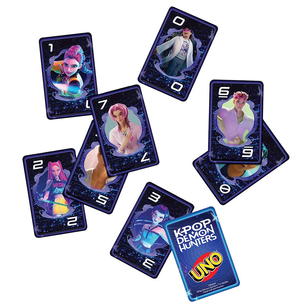 UNO KPop Demon Hunters Card Game
