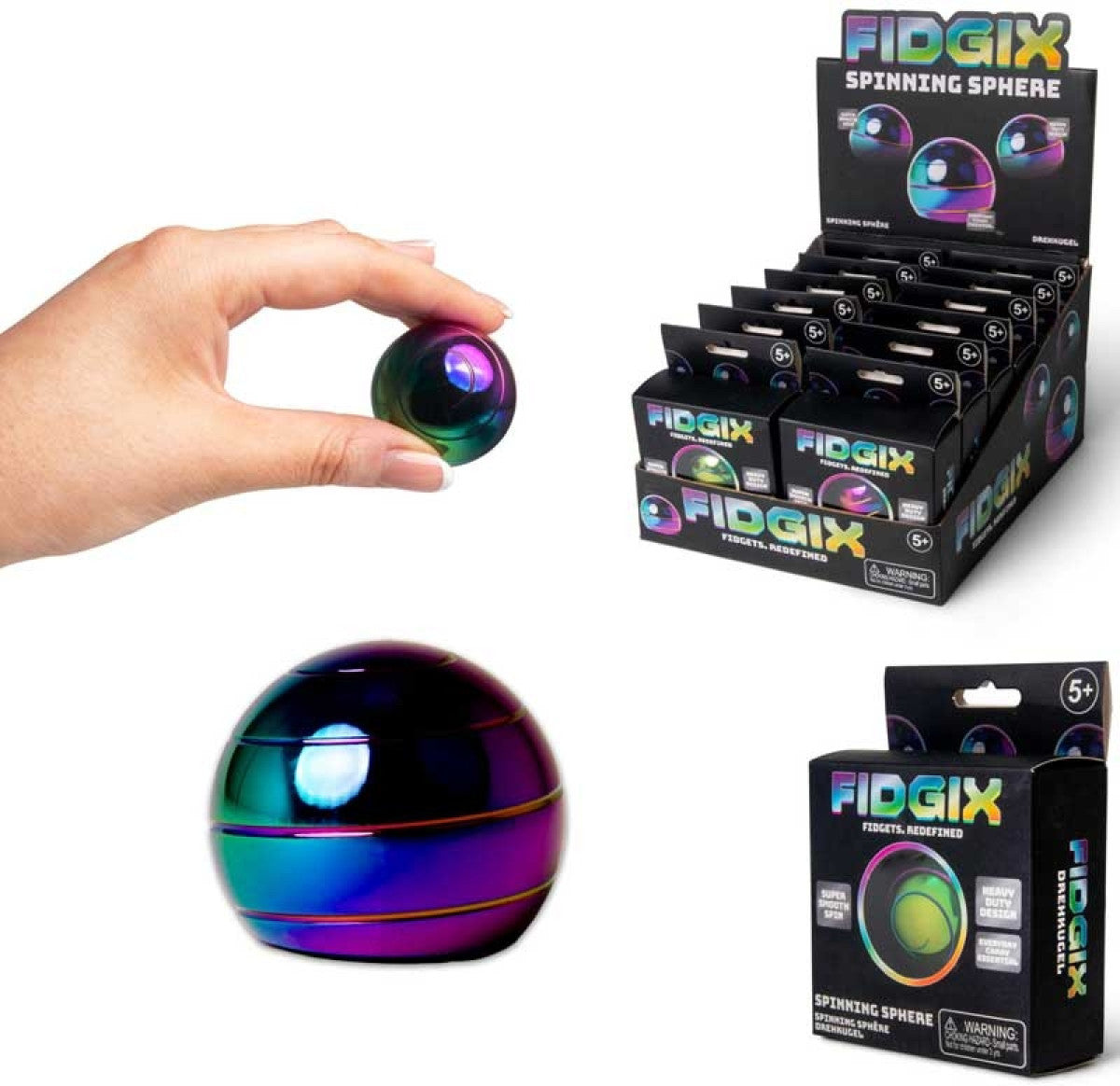 Fidgix Spinning Sphere