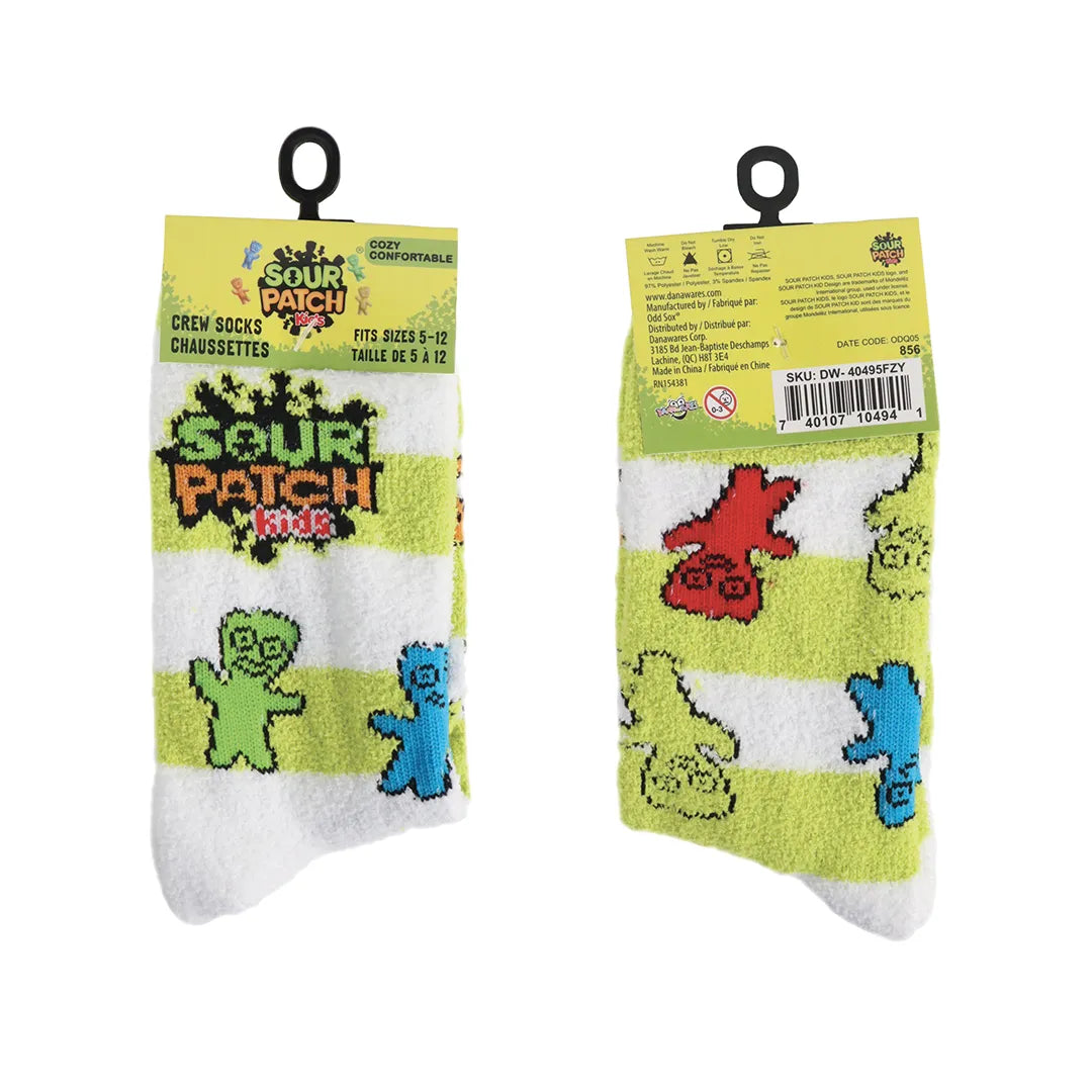 Sour patch crew socks
