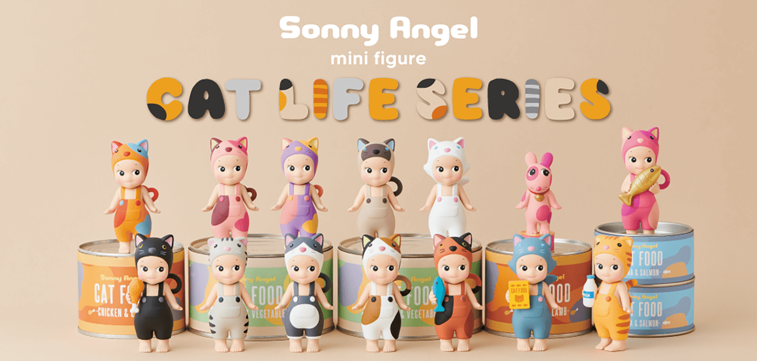 Sonny angel cat life series mini figure – Party Rock