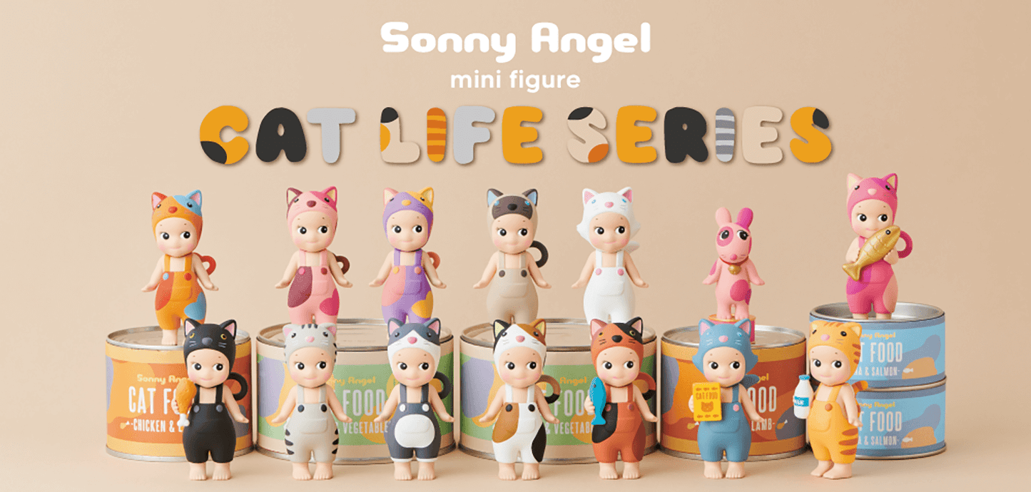 Sonny angel cat life series mini figure