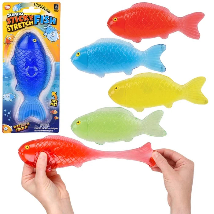 Jumbo Sticky Stretch Fish
