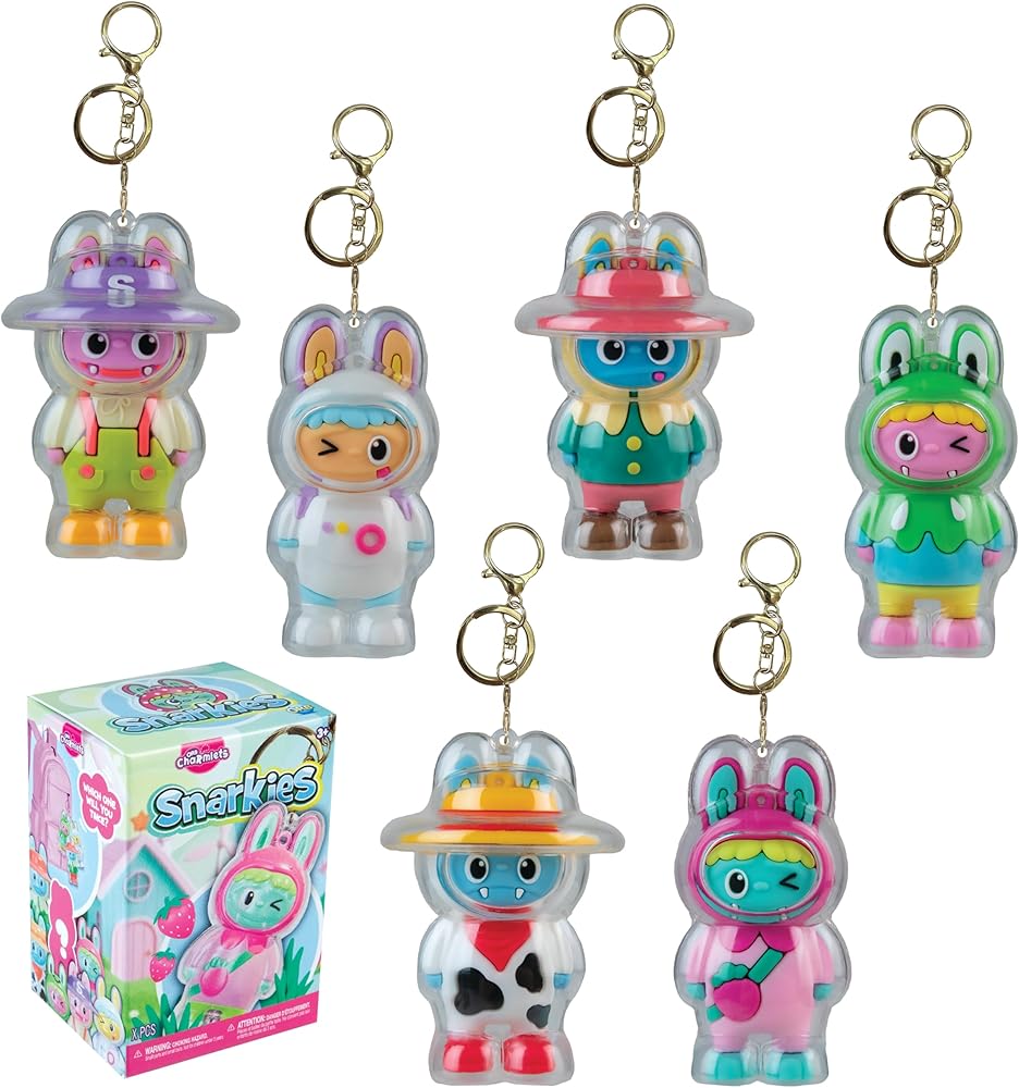 ORB Snarkies Monster Keychain Charms Assorted Blind Box