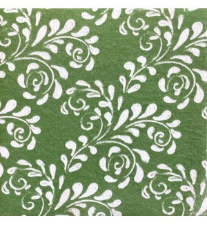 Arabesque Olive Dinner Napkin
