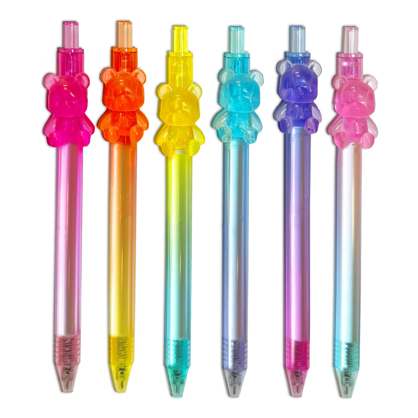 Jelly Bears 6 Gel Pen Set