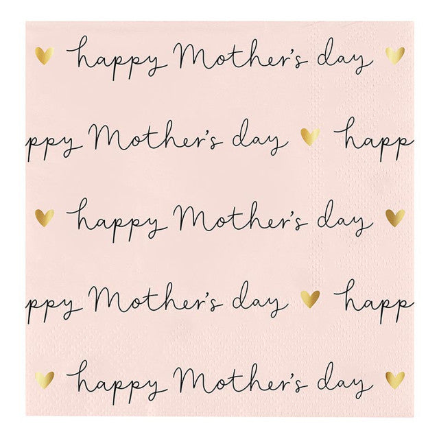 Happy Mother’s Day cocktail napkins - 20 ct