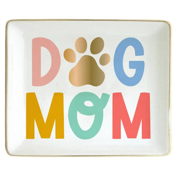 Dog mom trinket dish