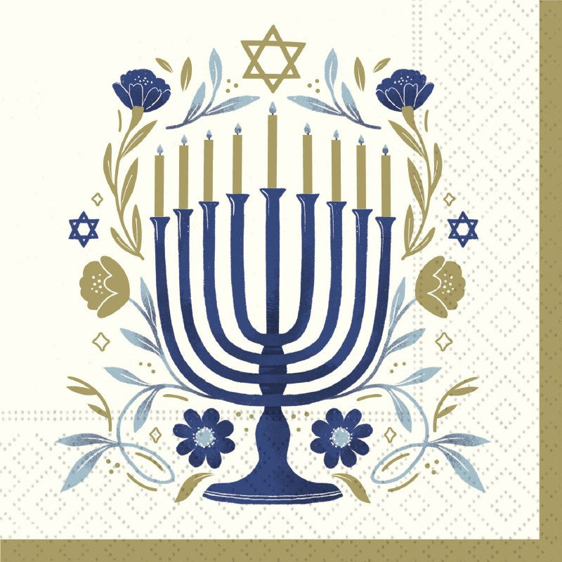 Menorah Lunch Napkins