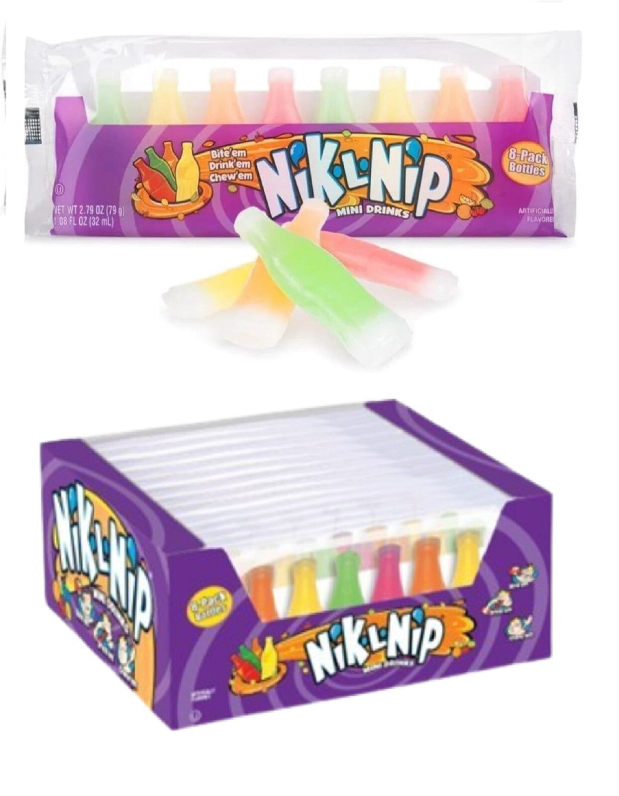 Nik-L-Nip Wax Bottle Candy 32ml