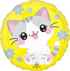 Kitty foil balloon