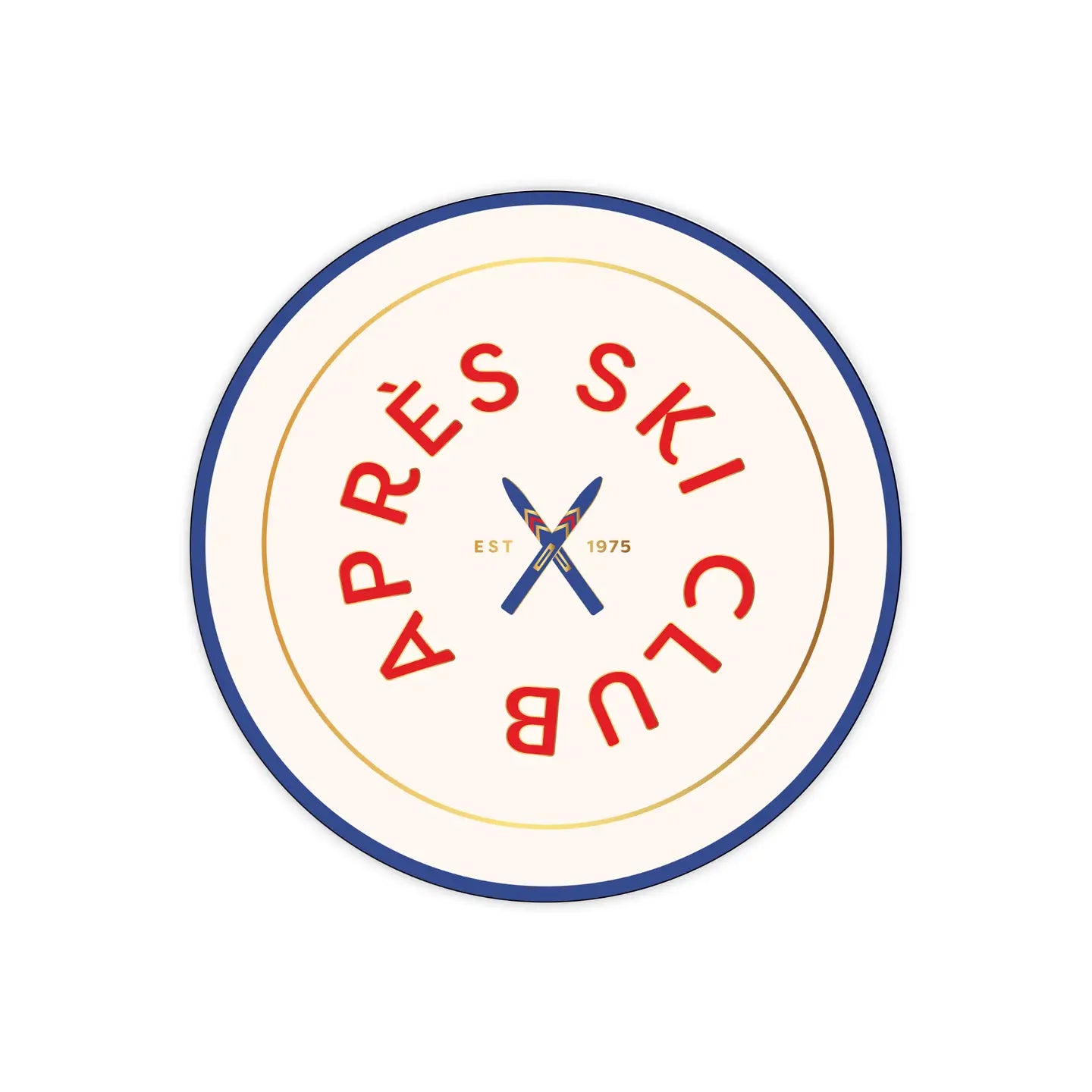 Après Ski Dessert Plates