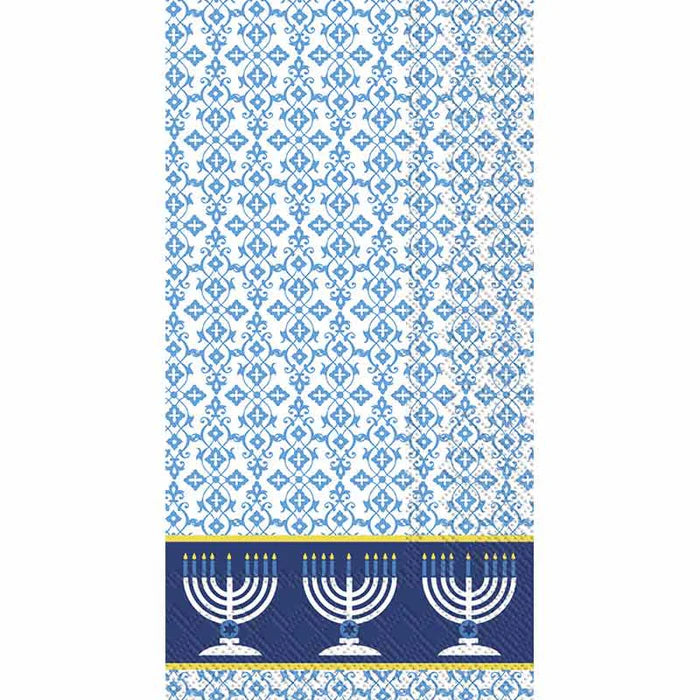 Festival Of Lights Napkin Blue