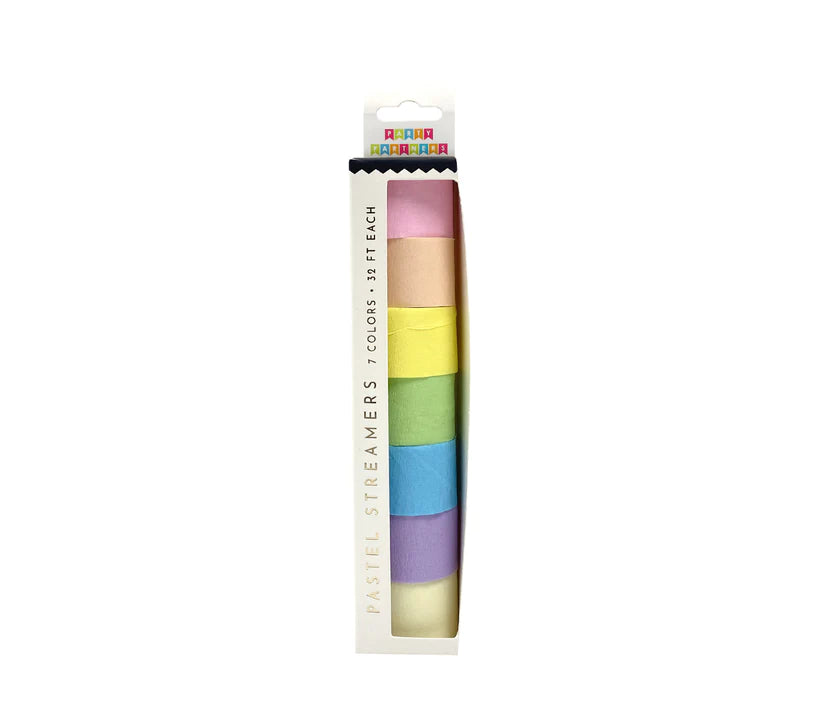 Pastel Streamers
