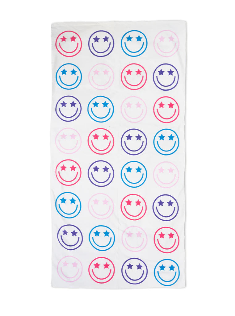 COLOR SMILE POOL TOWEL