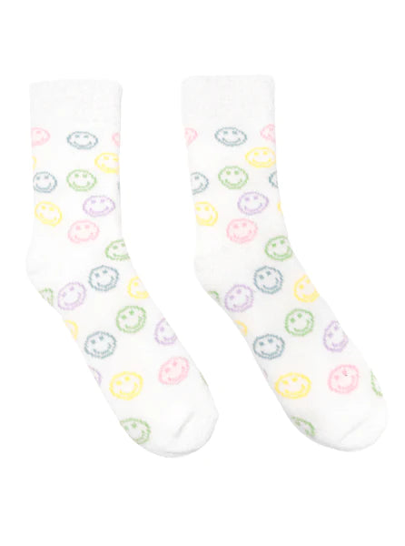 HAPPY WARM PLUSH SOCKS