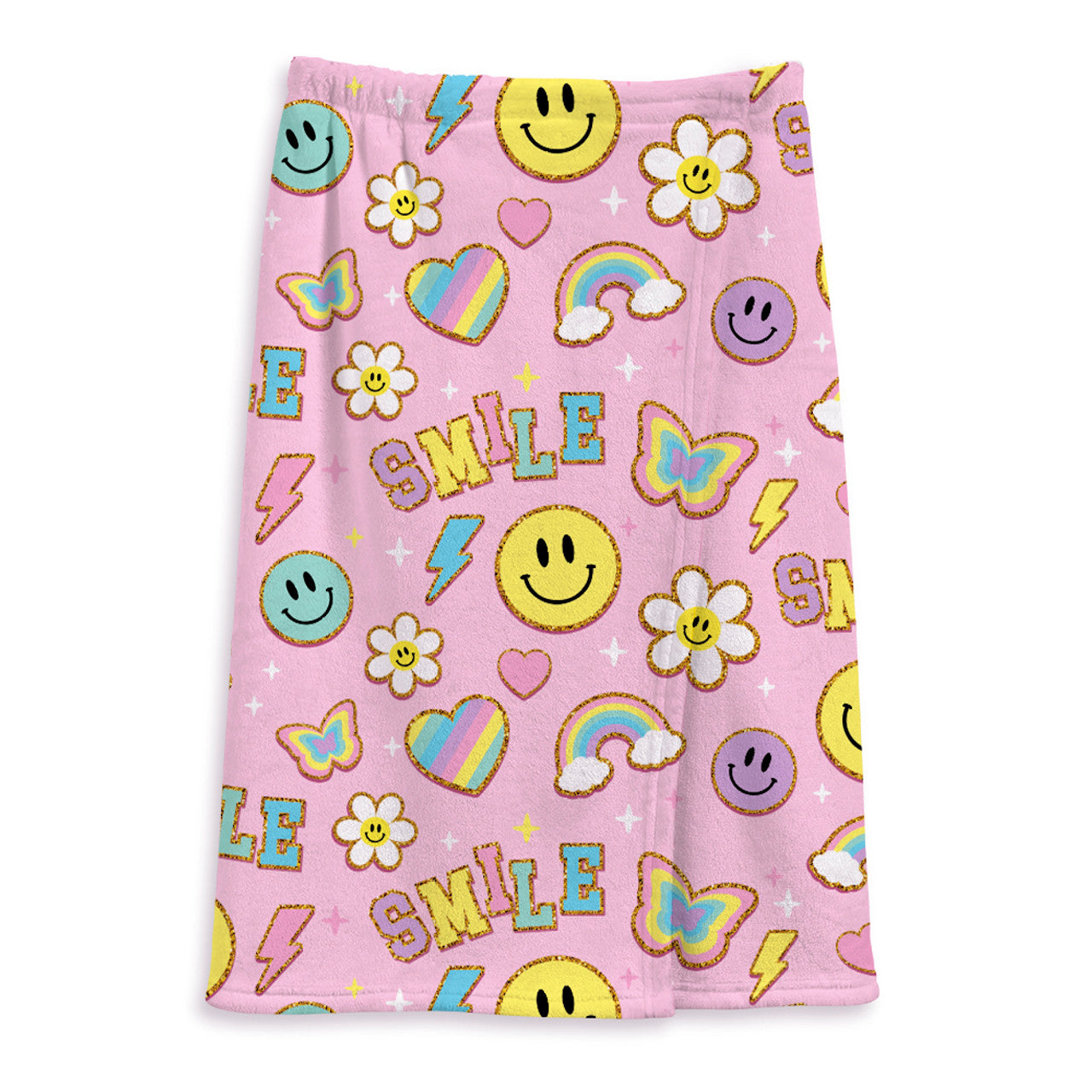 Top Trenz Patch Print Spa Wrap