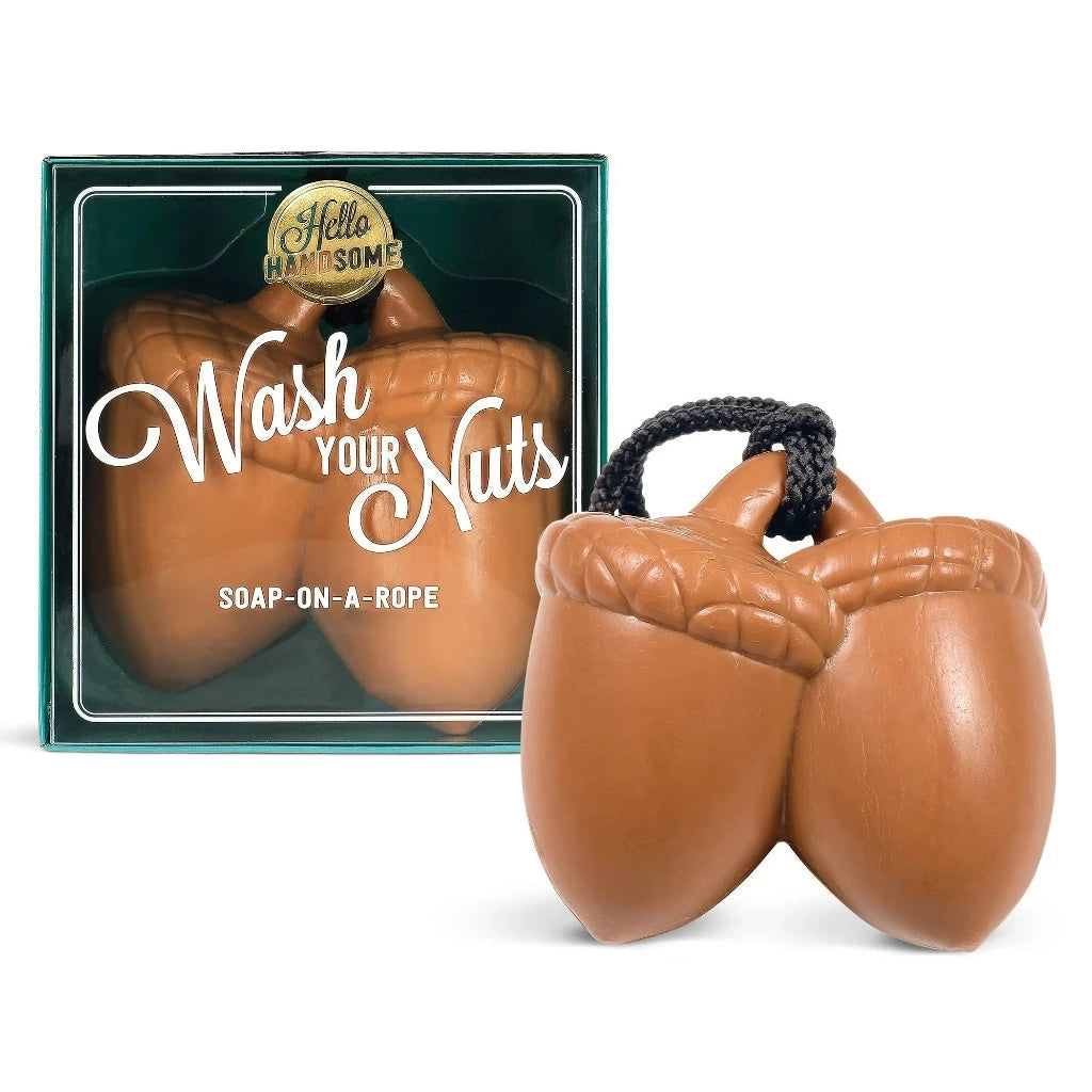 Wash Your Nuts Soap on a Rope