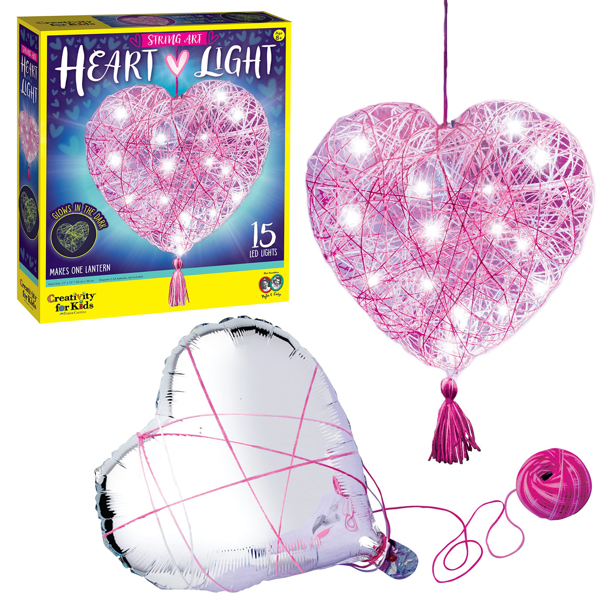 Creativity for Kids String Art Heart Light Kit