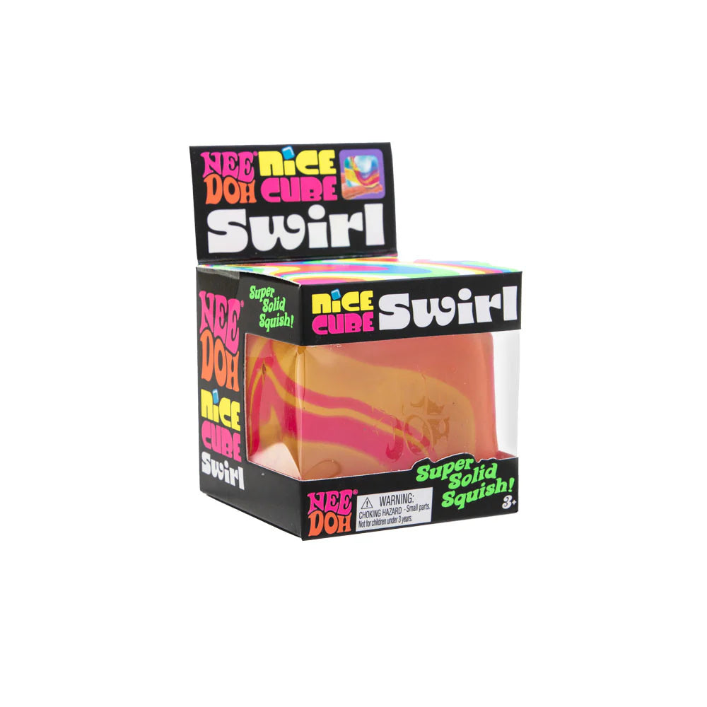 Dice cube swirl