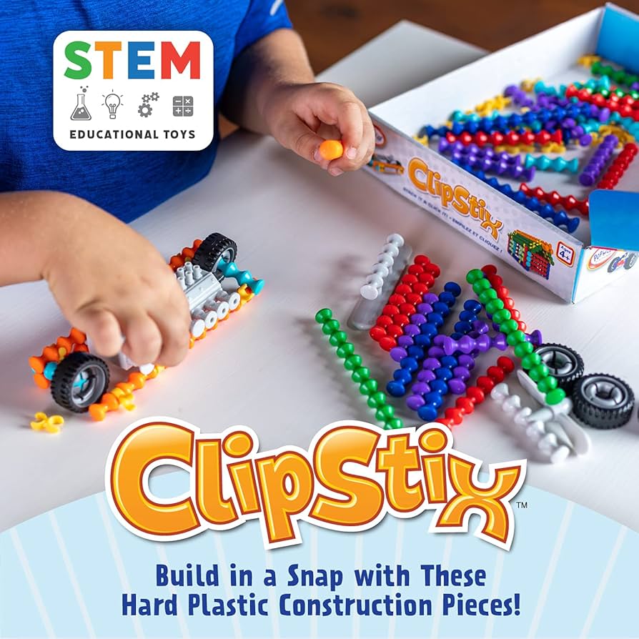 Popular Playthings Clipstix - Set of 100