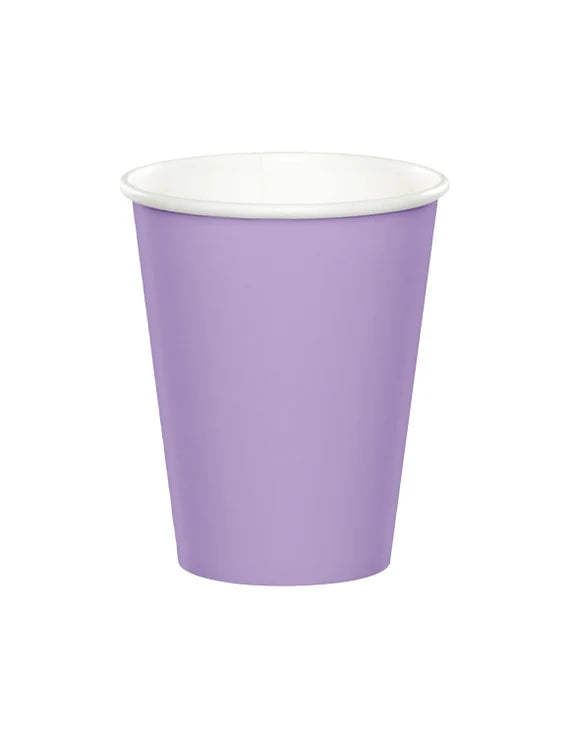 Unique Lilac Paper Cups