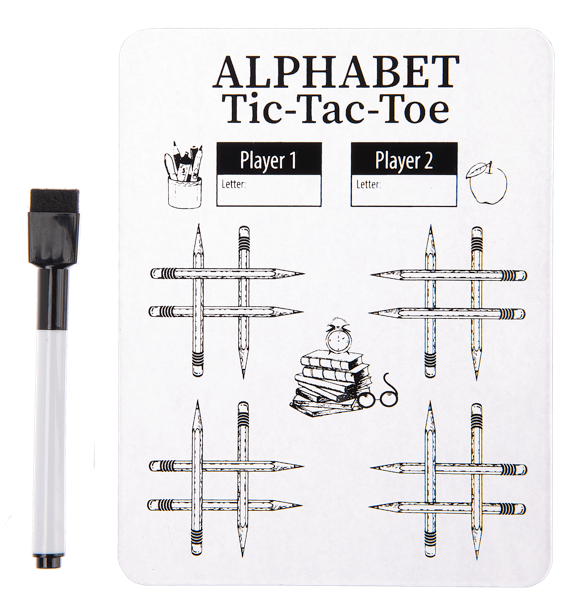 Tic Tac Toe Alphabet
