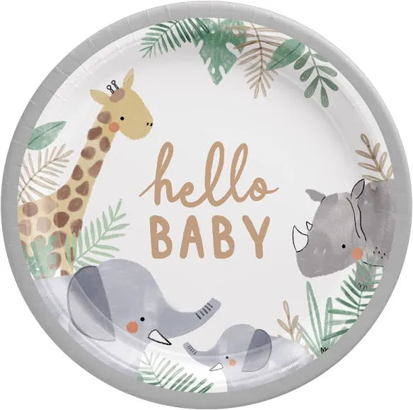 Soft jungle Oh Baby Dinner Plate