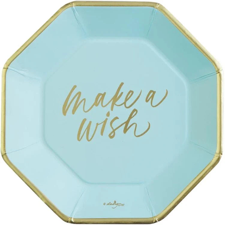 Make a Wish Dessert Plate