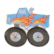 Meri Meri Monster Truck Dinner Plate