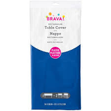 Dark Blue Rectangle Tablecloth