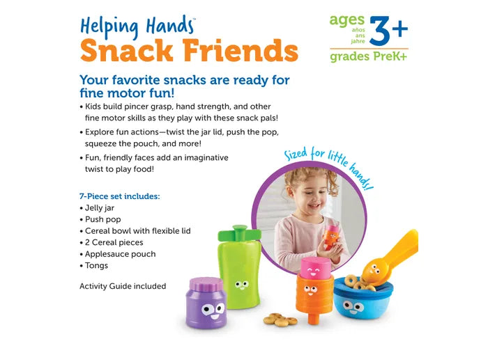 Learning Resources Helping hands Snack Friends