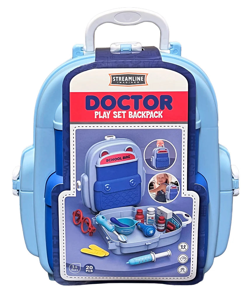 Mini Backpack Doctor Playset