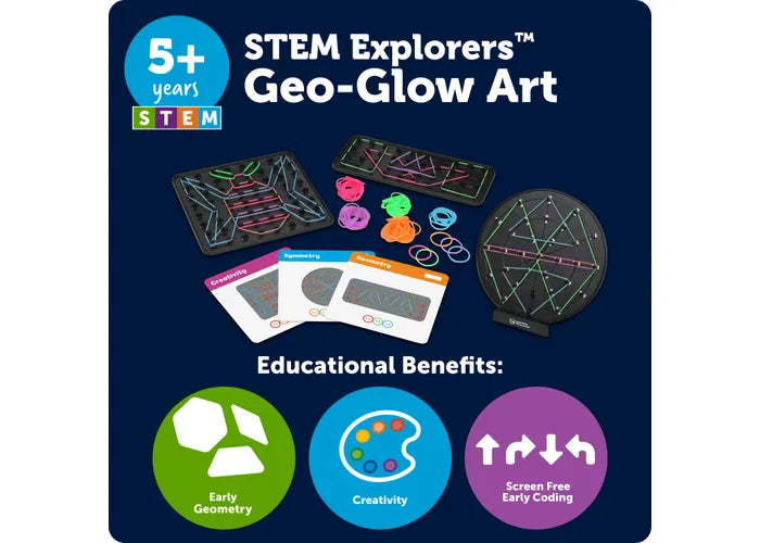 STEM Explorers™ Geo-Glow Art