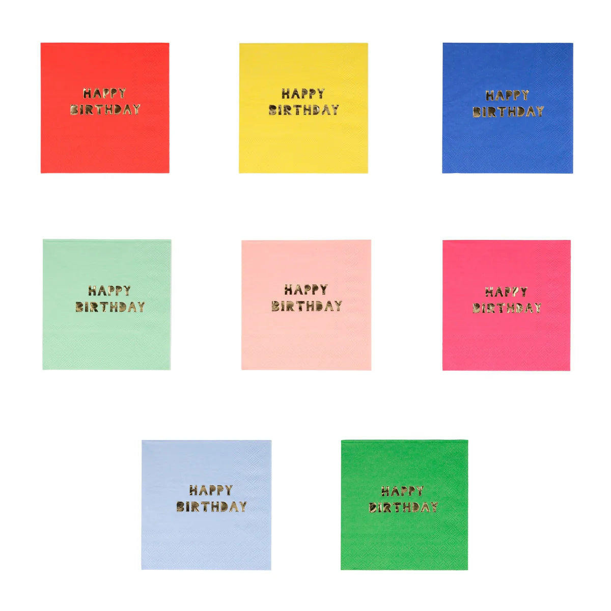Assorted HBD Cocktail Napkins