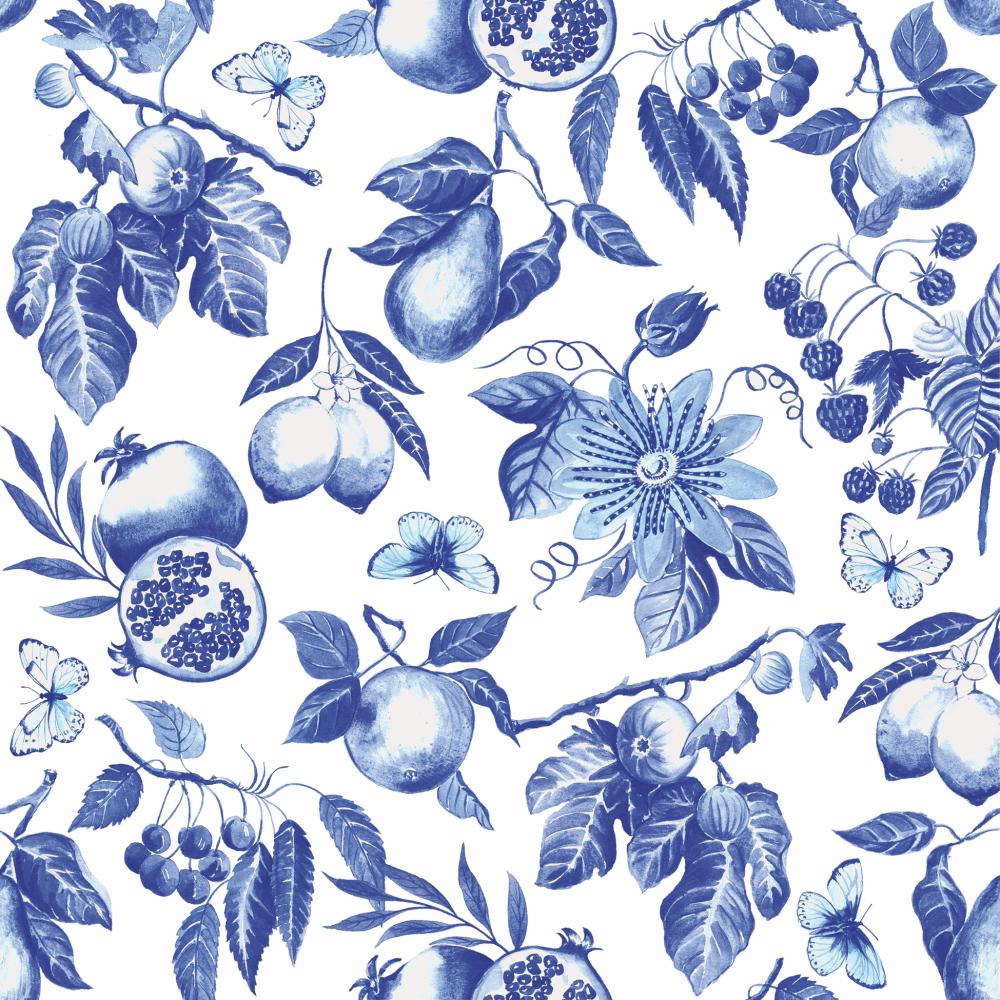 Blue Toile Lunch Napkin