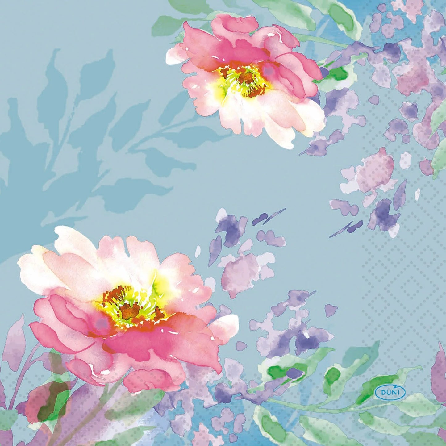 Flowy Floral Lunch Napkin