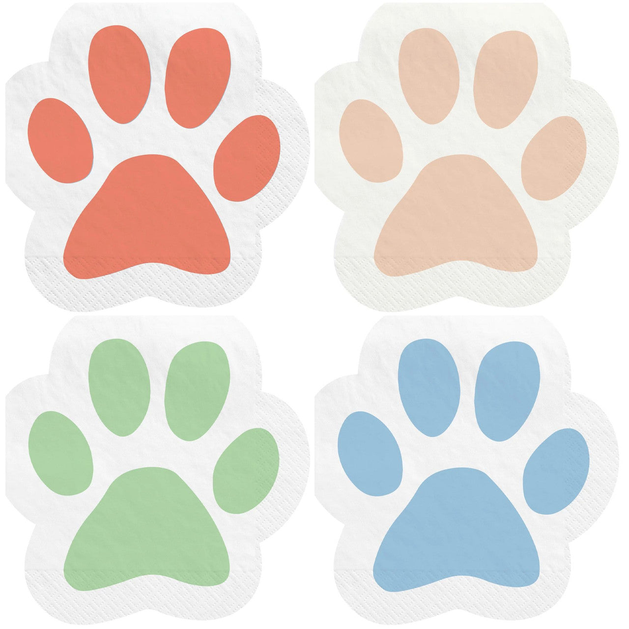 Paw Cocktail Napkin