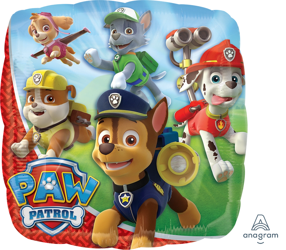 Paw Patrol Foil Balloon 17in